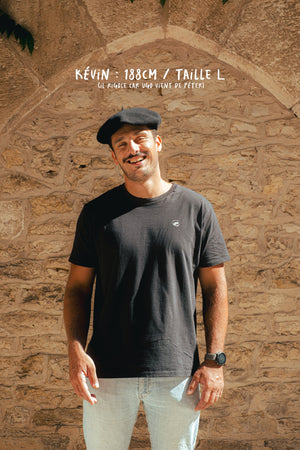 T-shirt Le Bon Vivant — Noir