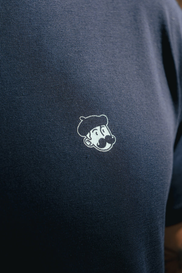 T-shirt Le Bon Vivant — Marine — zoom