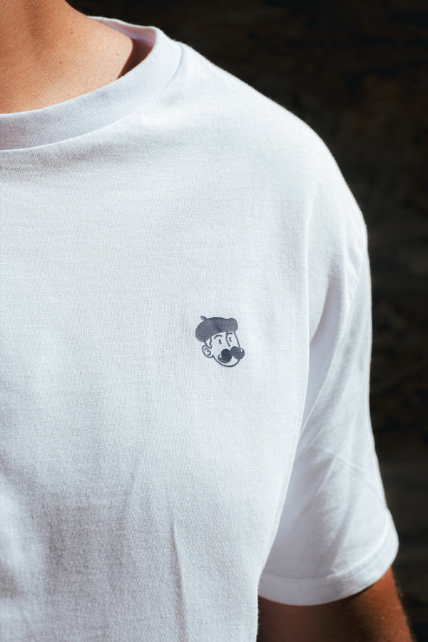 T-shirt Le Gourmand — Blanc — zoom