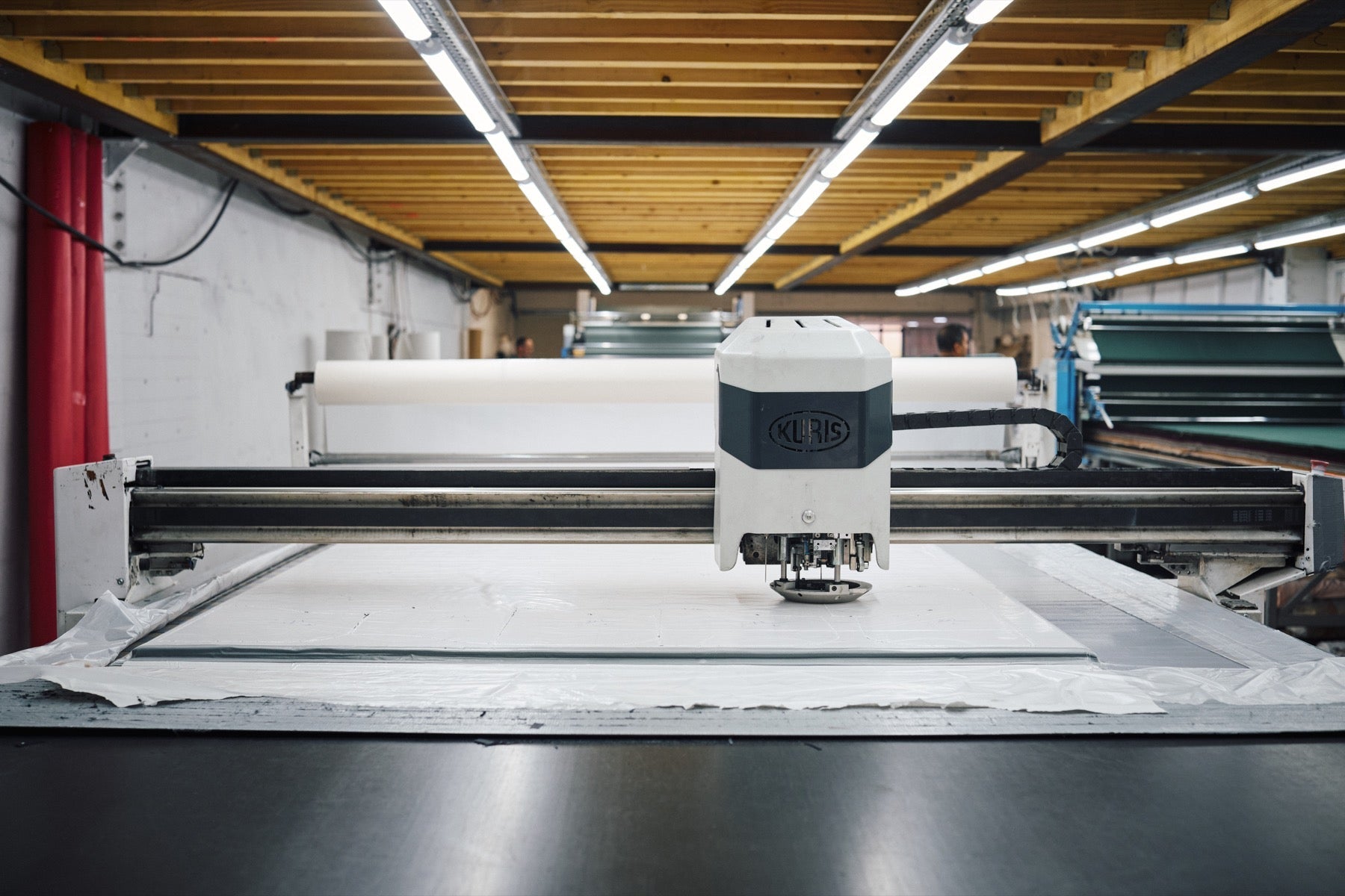 Atelier de fabrication textile