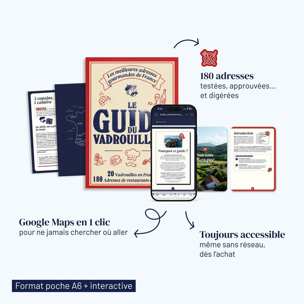 Pack complet — Guide du Vadrouilleur